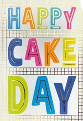 Happy Cake Day Birthday Card