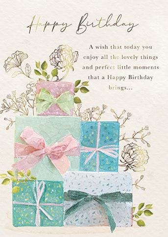 Perfect Moments Birthday Card