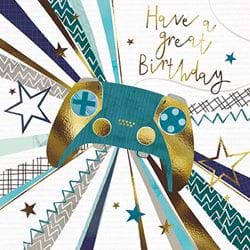 Gaming Birthday Card