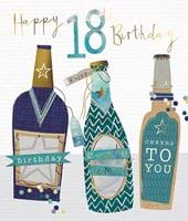 Beers 18th Birthday Card