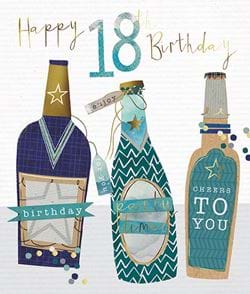 Beers 18th Birthday Card