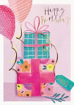 Presents Birthday Card