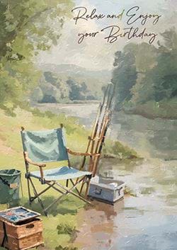 Lakeside Birthday Card
