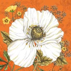 Saffron Bloom Greeting Card