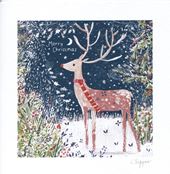 Reindeer Christmas Card