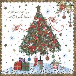 Festive Tree Christmas Card