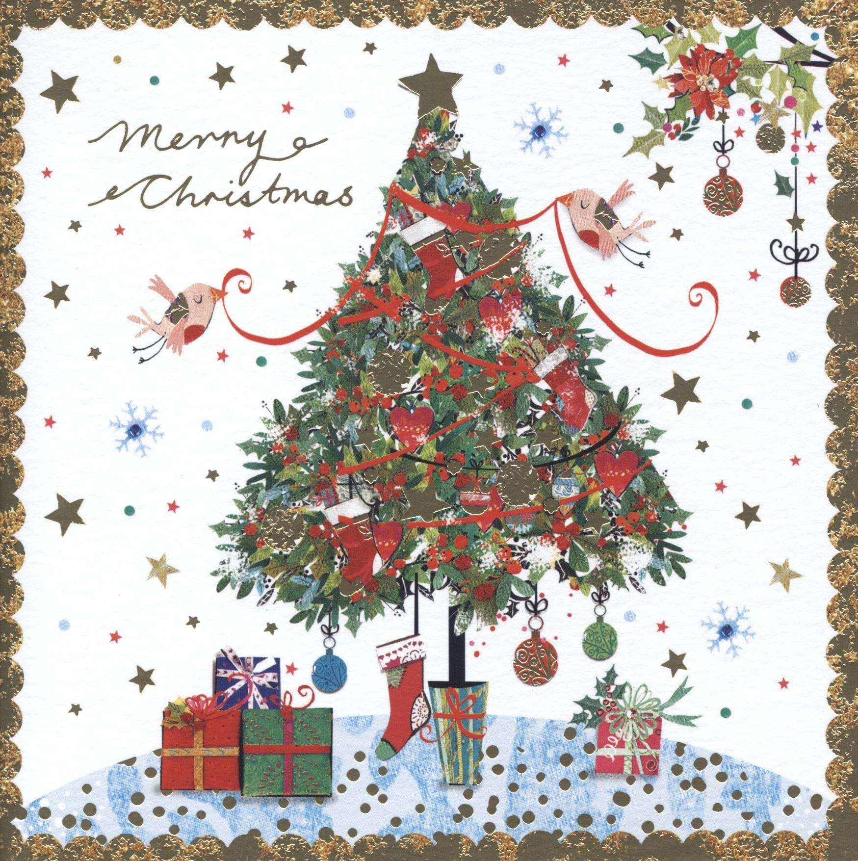 Festive Tree Christmas Card