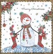 Snowman Christmas Card