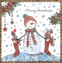 Snowman Christmas Card