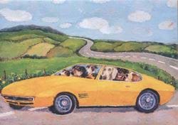 Joy Ride Greeting Card