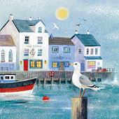 Harbour Greeting Card