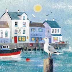 Harbour Greeting Card