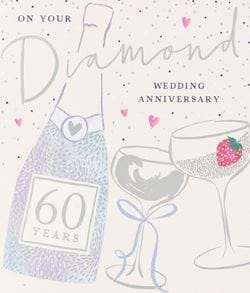 Fizz Diamond Anniversary Card