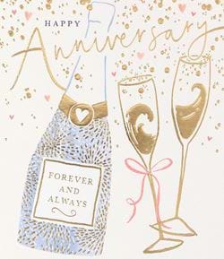 Forever and Always Anniversary Card