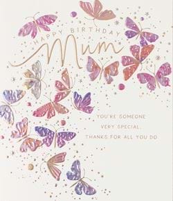 Very Special Mum Birthday Card
