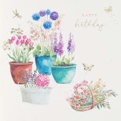 Planters Birthday Card