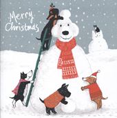 Snowdog Christmas Card