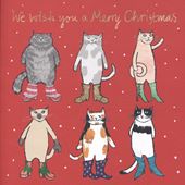 Party Boots Christmas Card