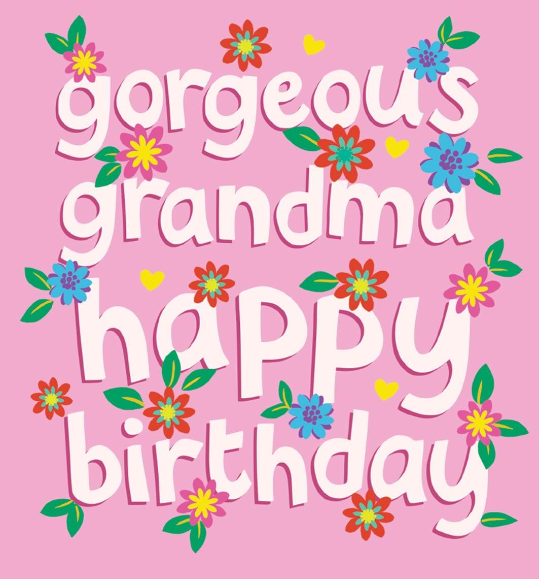 Gorgeous Grandma Birthday Card