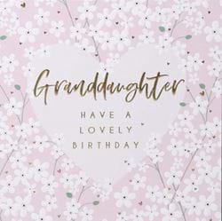 Daisies Granddaughter Birthday Card
