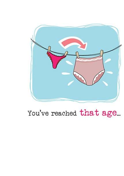 That Age Birthday Card