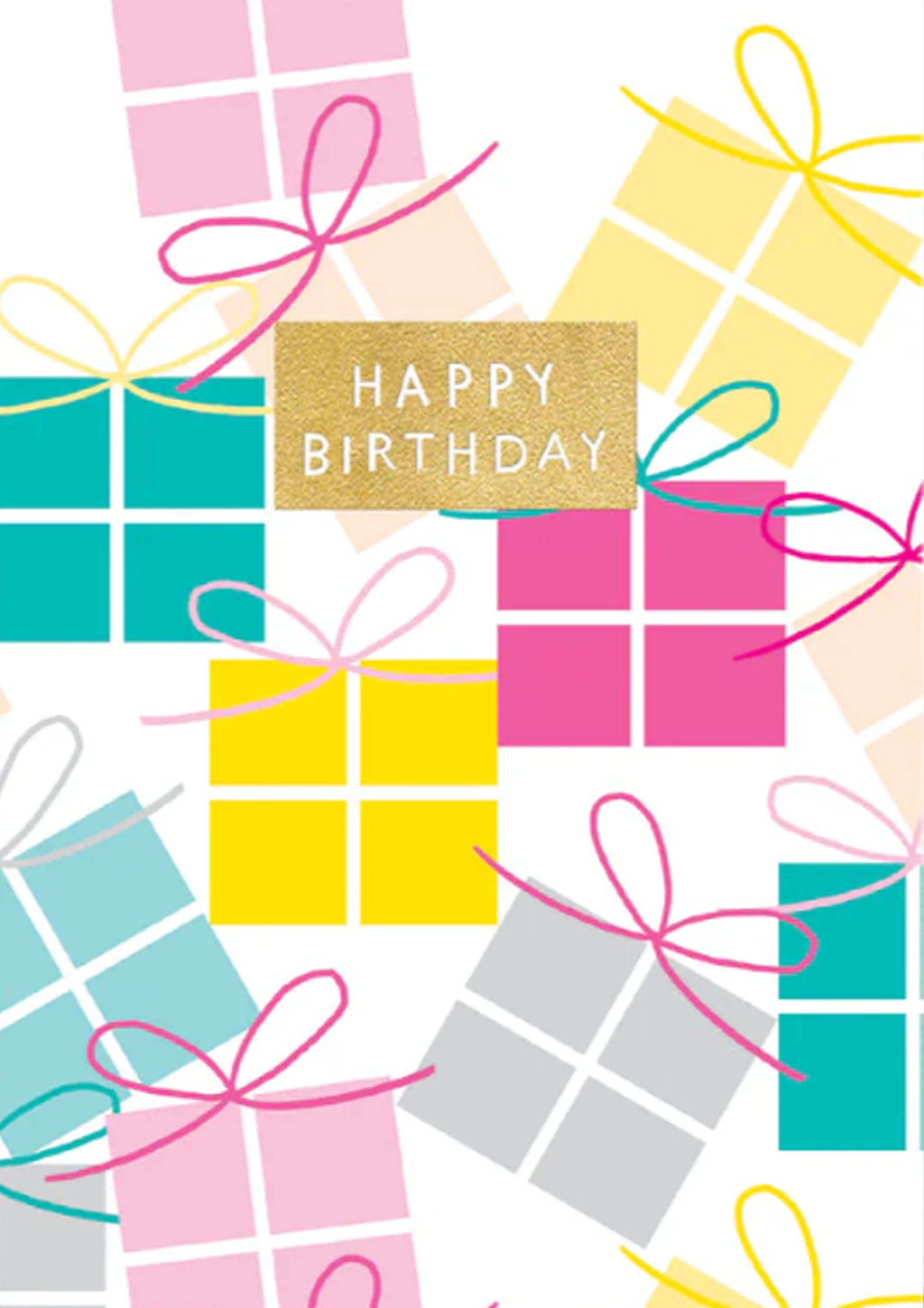Presents Birthday Card
