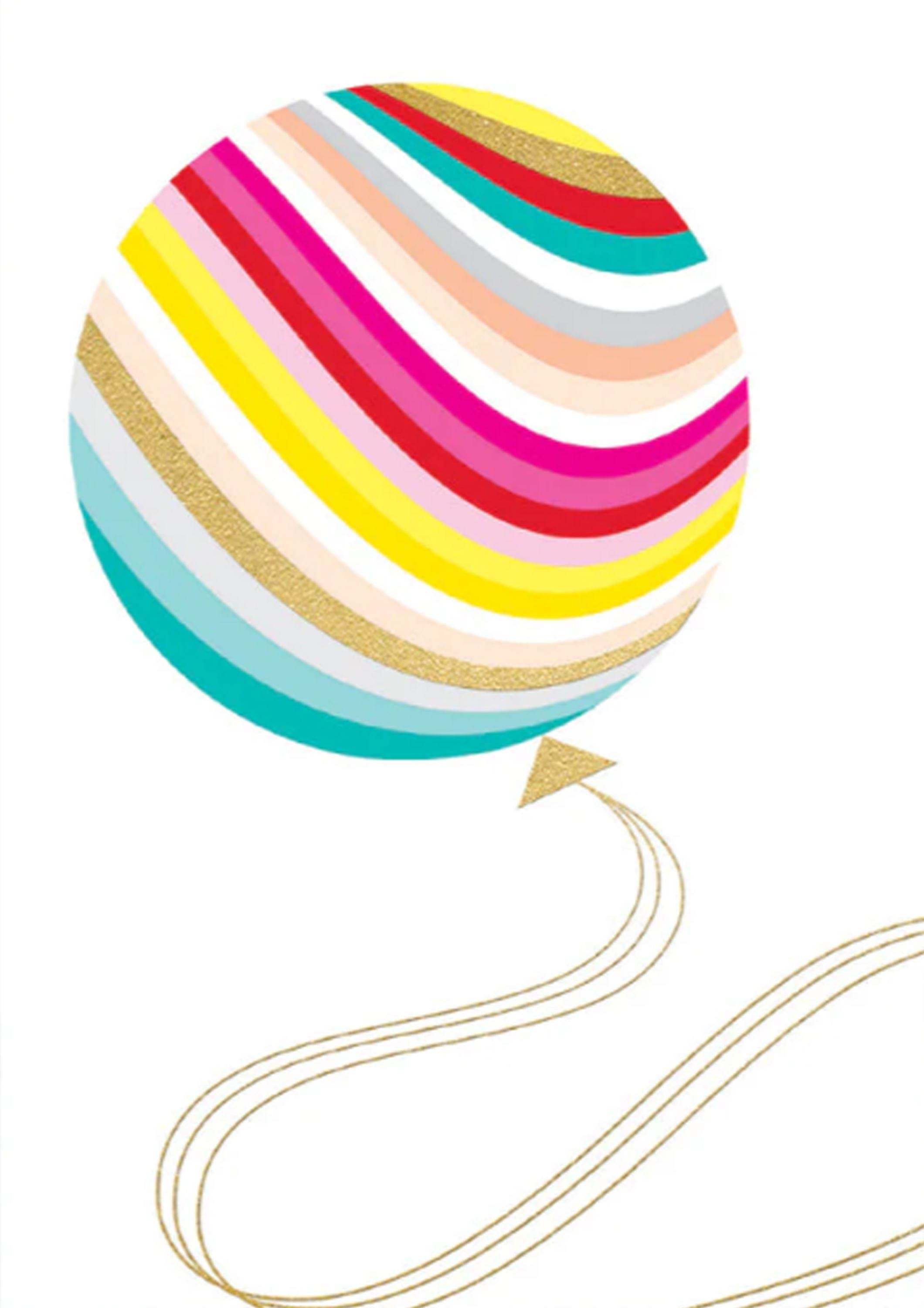 Balloon Birthday Card