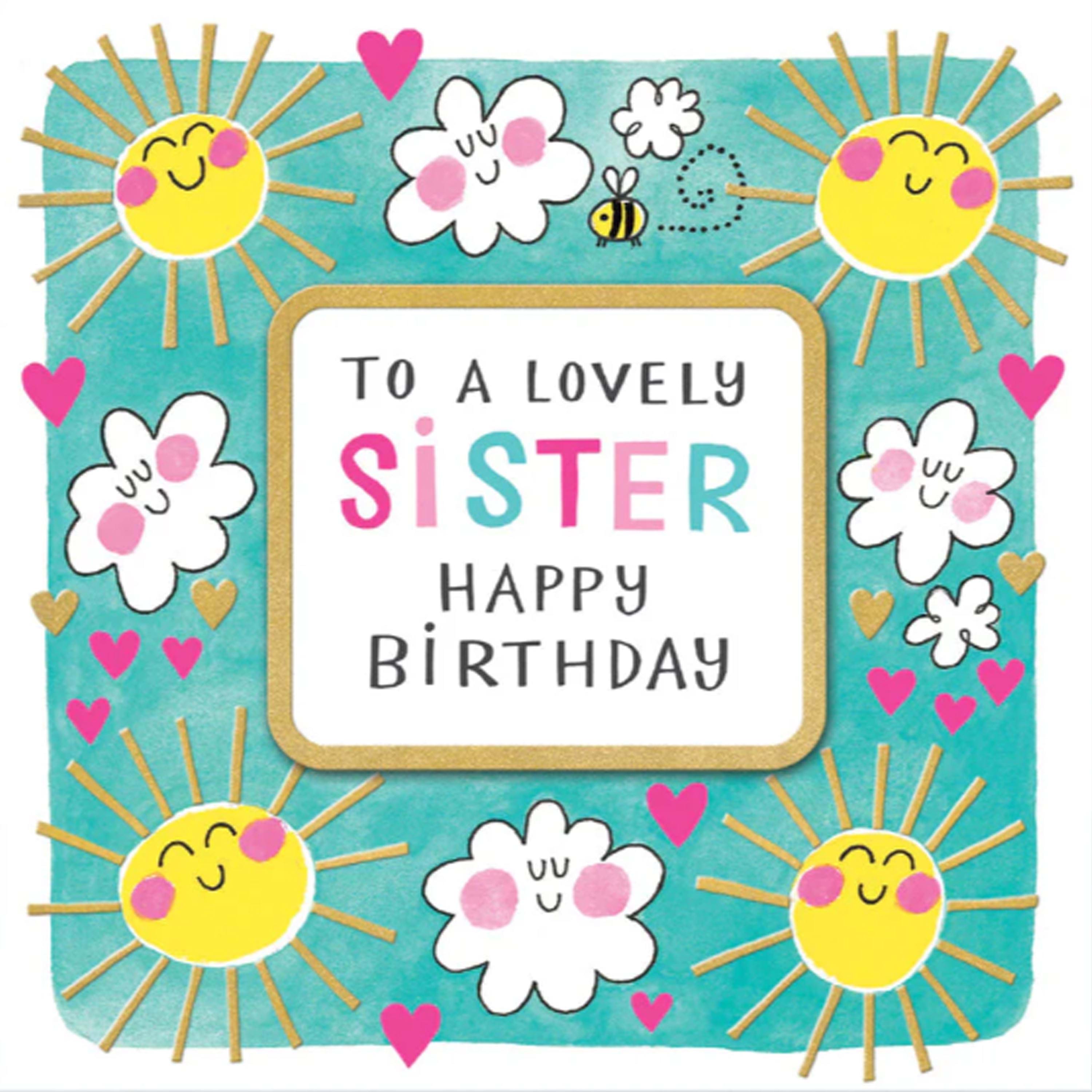 Sunshine Sister Birthday Card