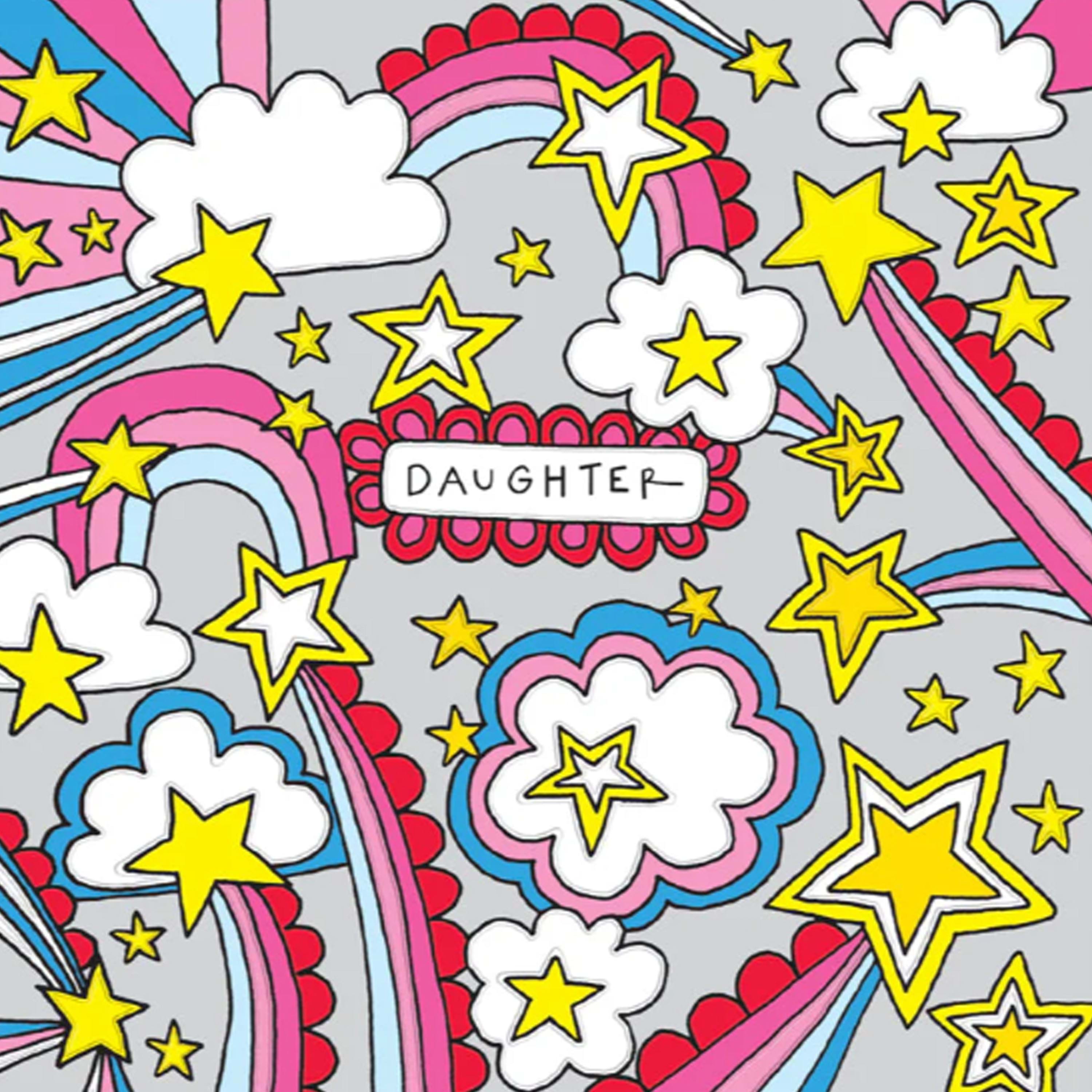 Shooting Stars Daughter Birthday Card