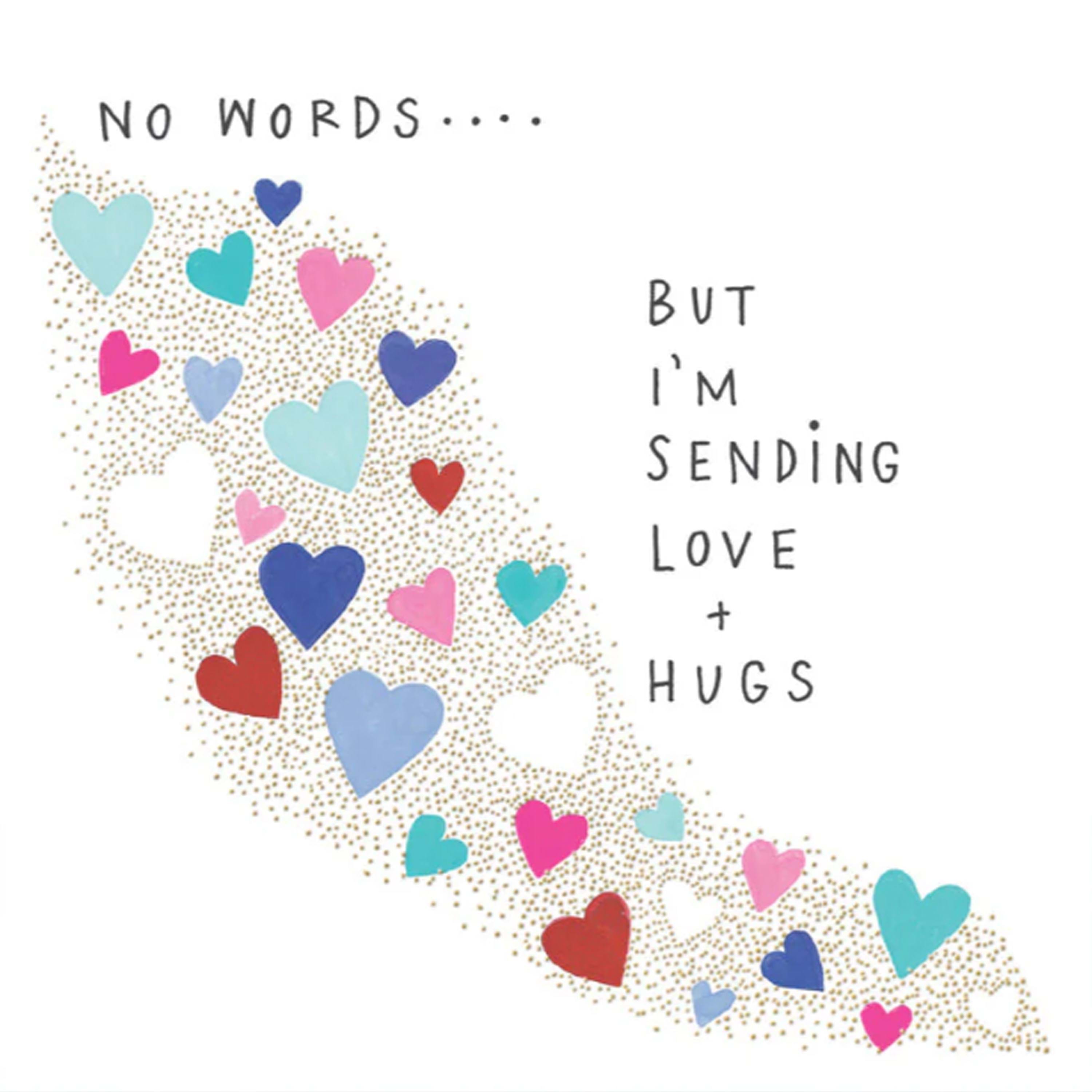No Words Thinking Of You Card