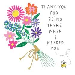 Being There Thank You Card