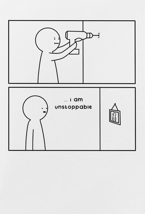 I Am Unstoppable Birthday Card