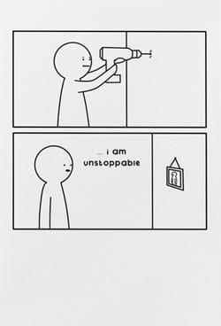 I Am Unstoppable Birthday Card