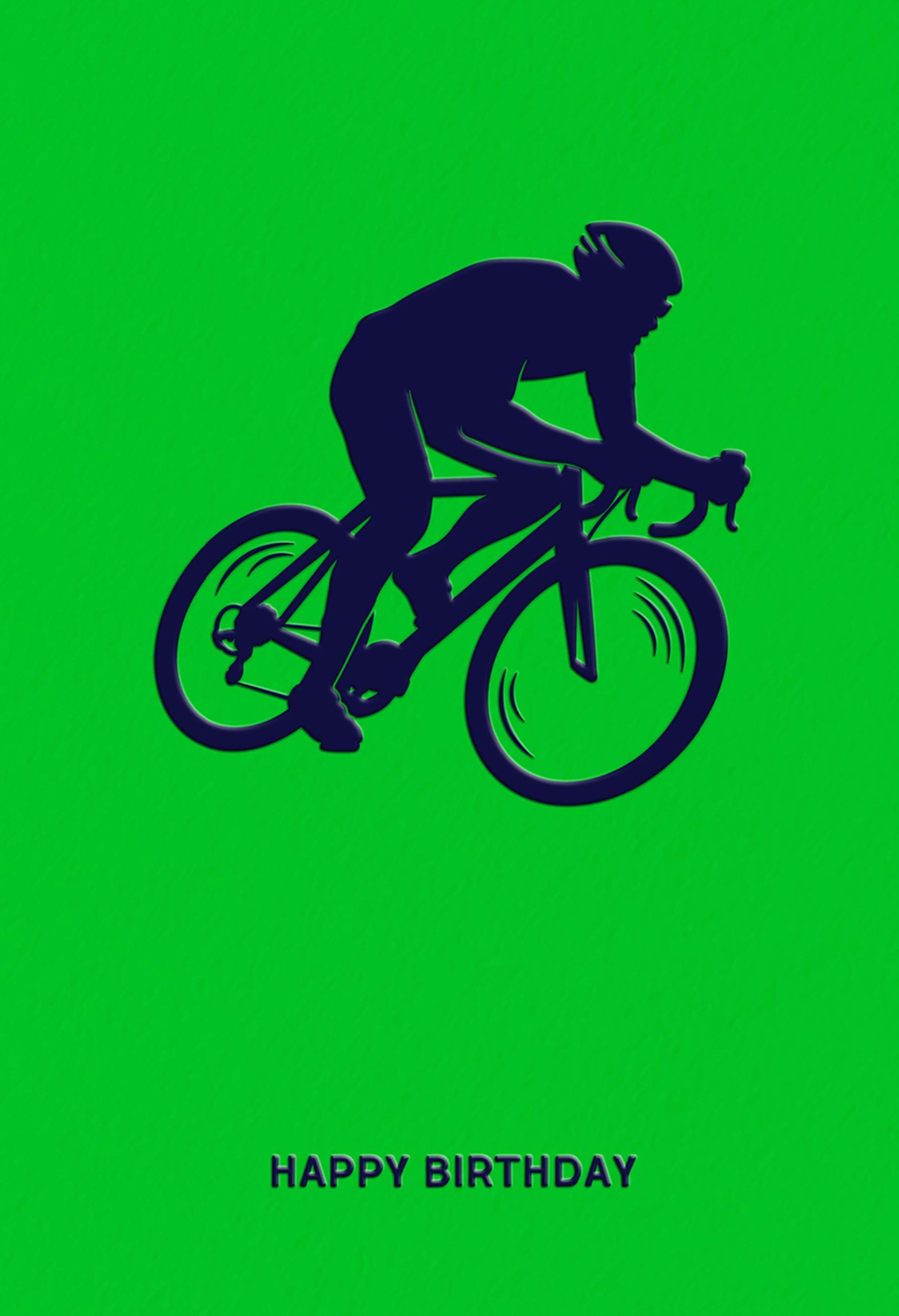 Cycling Birthday Card