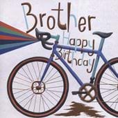 Bike Brother Birthday Card