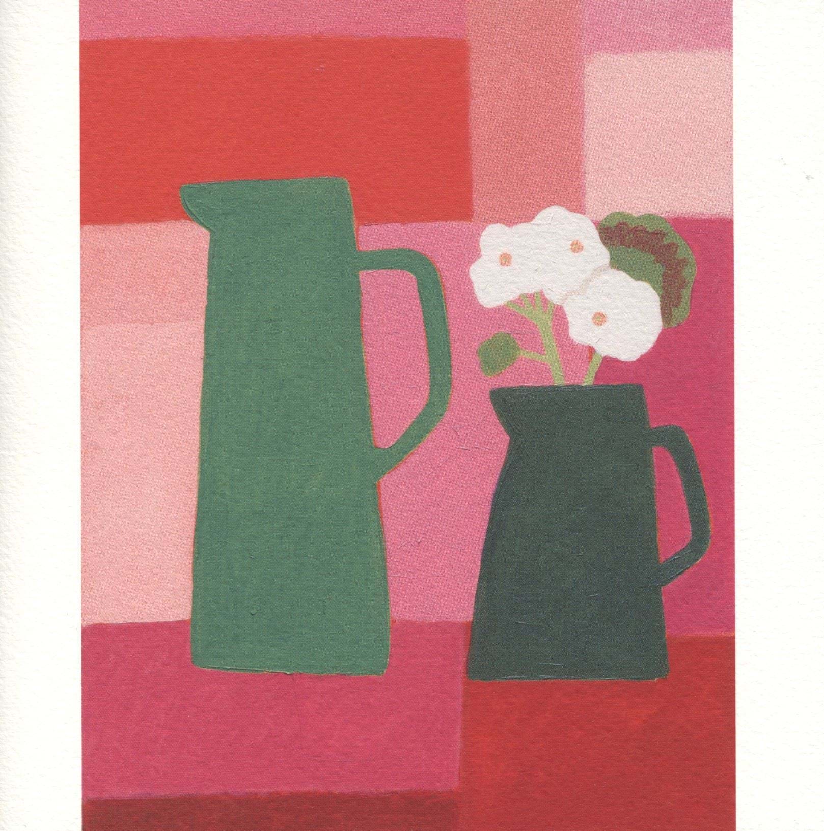 Flower Jug Greeting Card