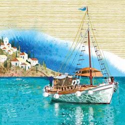 Boat Birthday Card