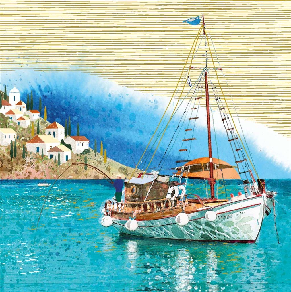 Boat Birthday Card