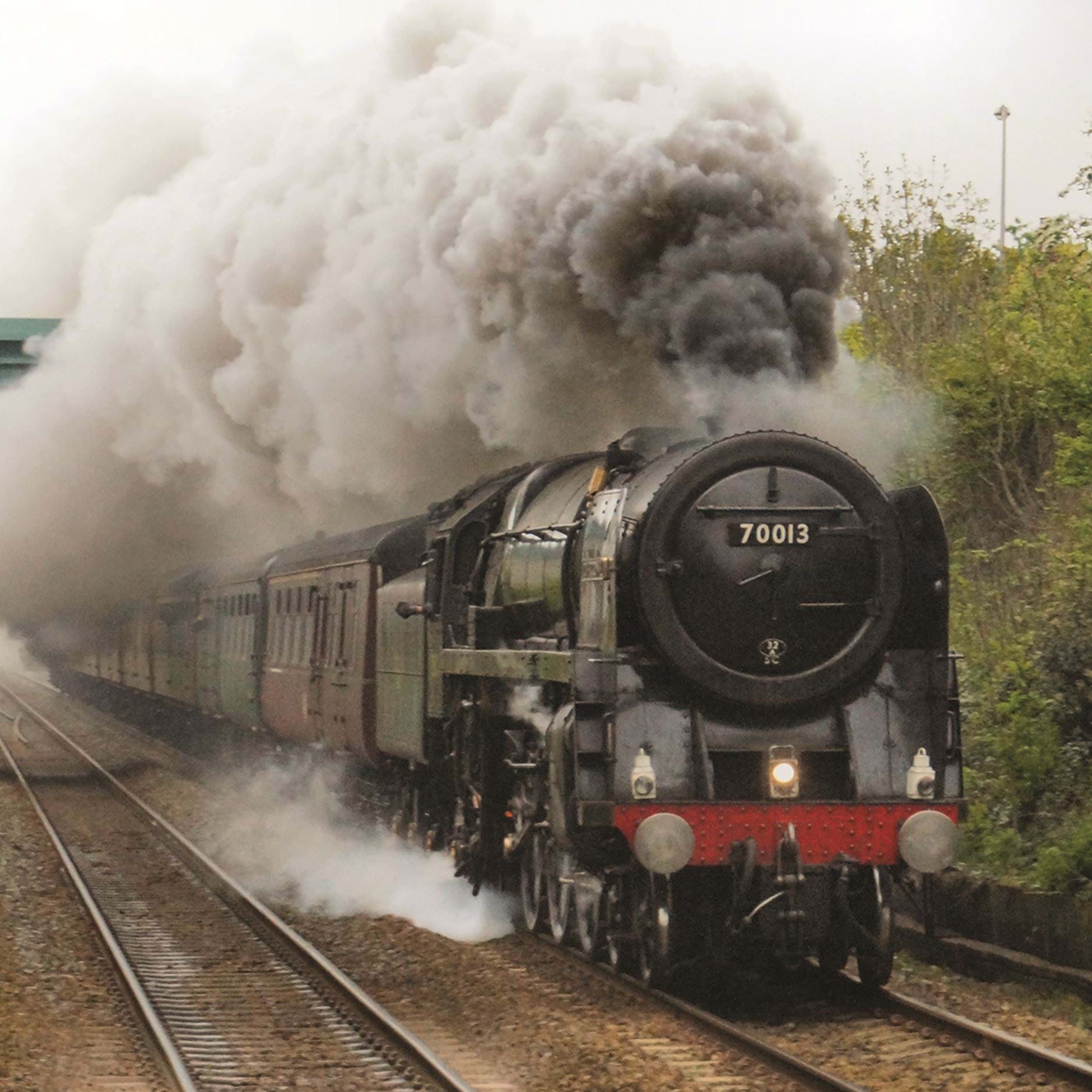 Train Greeting Card