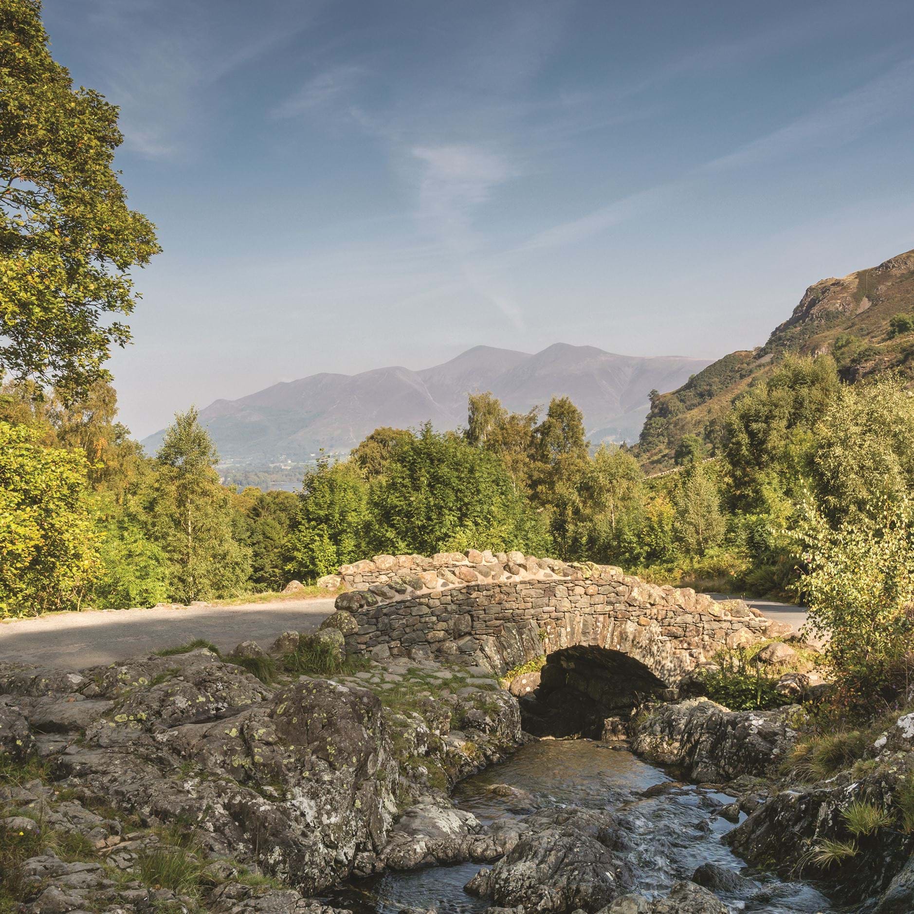 Moorland Bridge Greeting Card