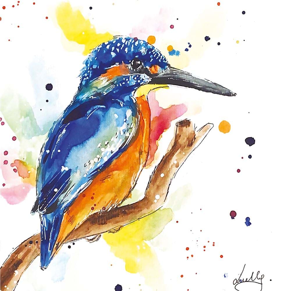 Kingfisher Greeting Card