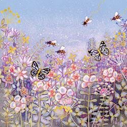 Countryside Butterflies Greeting Card