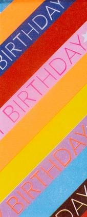 Colourful Birthday Tissue Paper - 4 Sheets