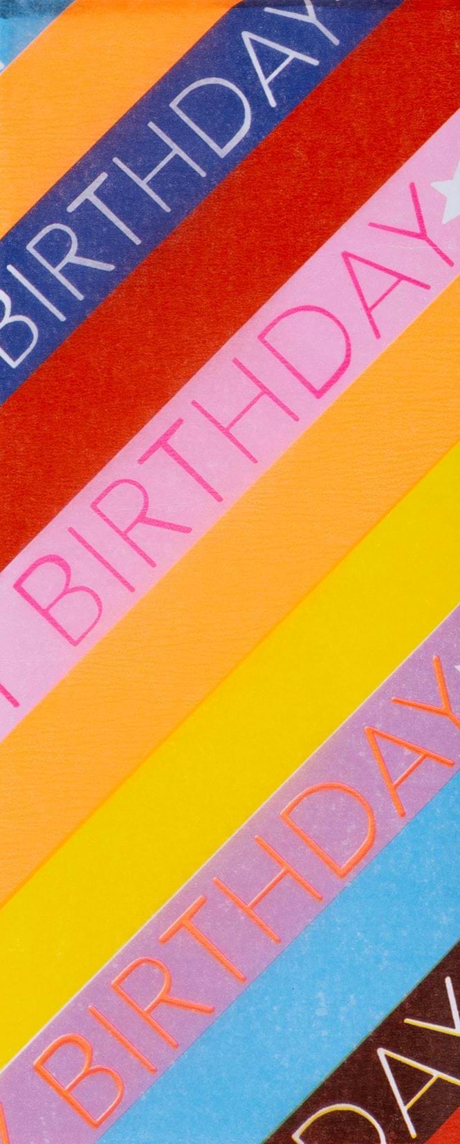 Colourful Birthday Tissue Paper - 4 Sheets