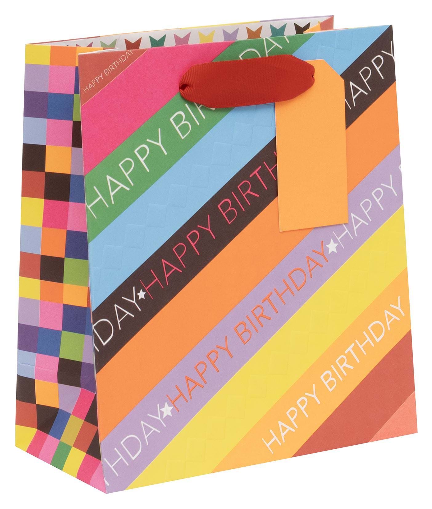 Colourful Birthday Medium Gift Bag