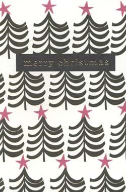 Trees Christmas Cards - Pack of 10
