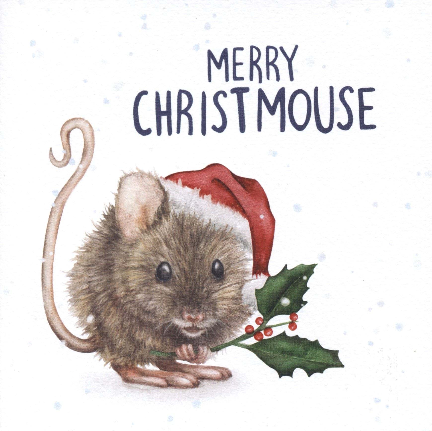 Mouse Christmas Card