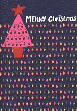 Tree Lights Christmas Card