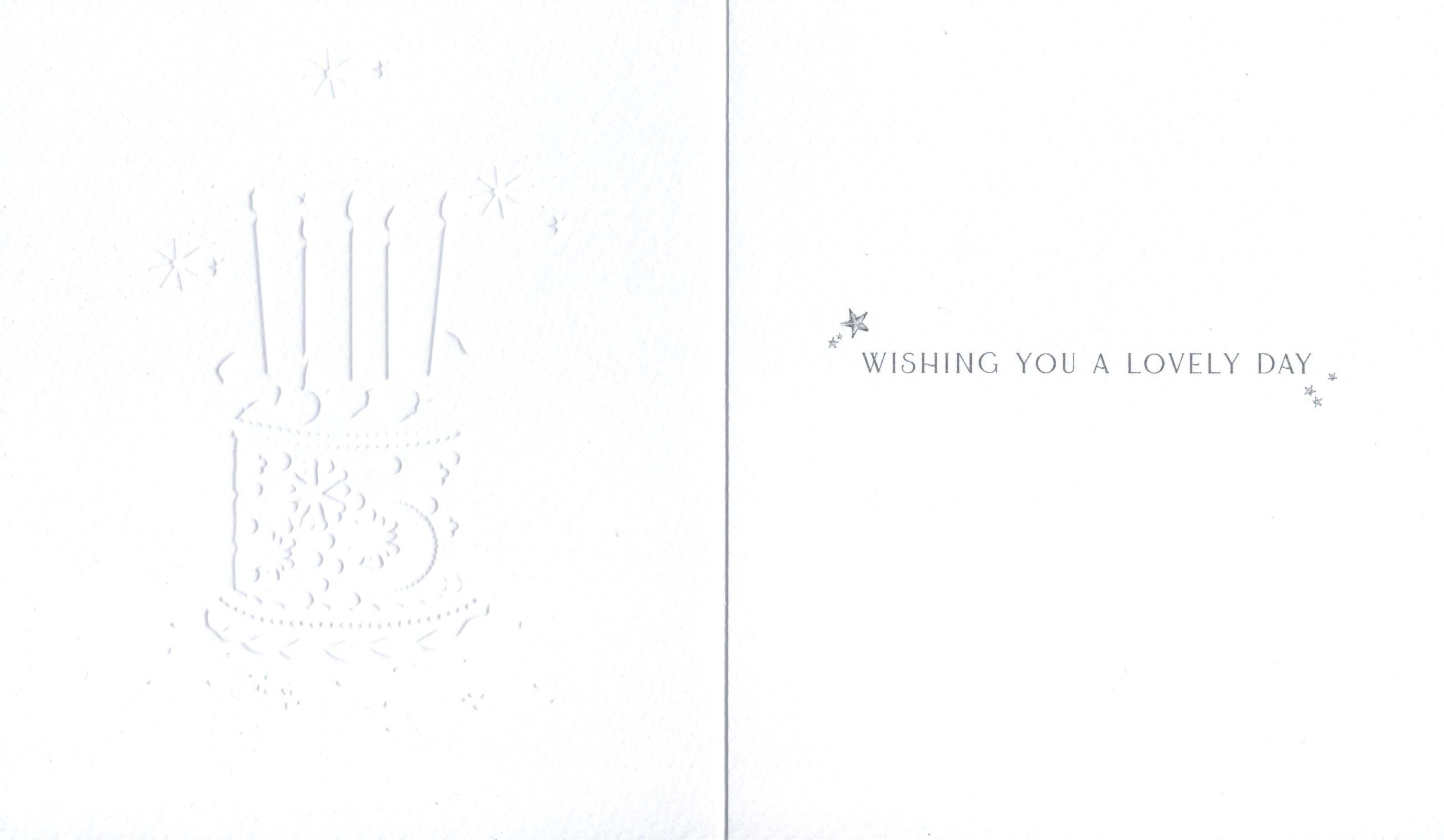 Cherry Cake Birthday Card