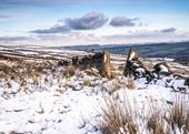 Snowy Moor - Personalised Christmas Card